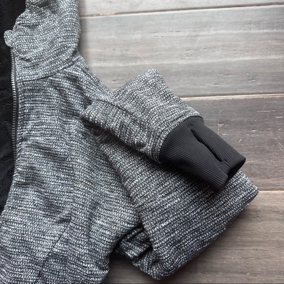 Lululemon fuzzy zip up - Picture 4 of 4